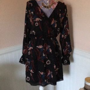 Joie silk floral dress